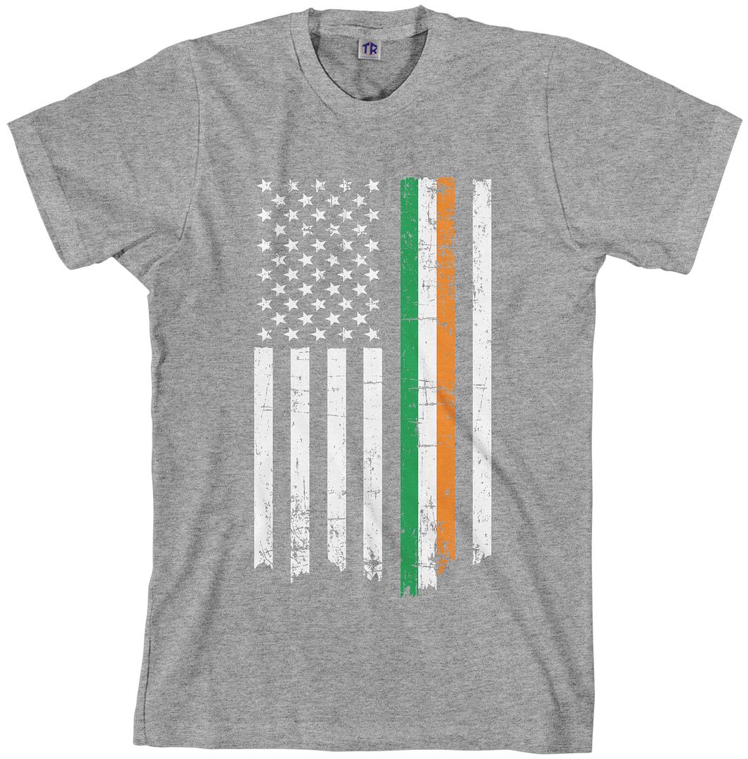 irish american flag t shirt